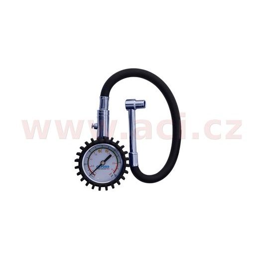 PNEUMĚŘIČ TYRE GAUGE PRO ANALOGOVÝ, OXFORD (0-60PSI) - OPRAVA PNEU - NA MOTORKU