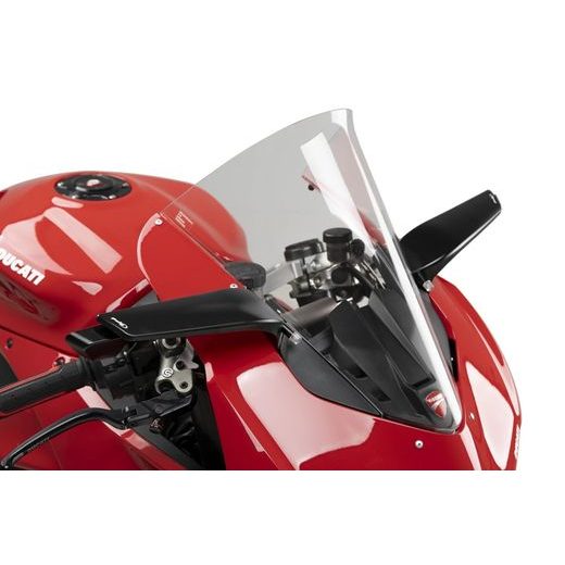 ZPĚTNÉ ZRCÁTKO PUIG AILERON 22297N ČERNÝ LEVÝ - ZRCÁTKA - NA MOTORKU