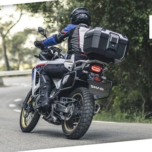 VRCHNÍ KUFR NA MOTORKU SHAD TERRA TR46 D0TR46200 HLINÍK - HORNÍ KUFRY - NA MOTORKU