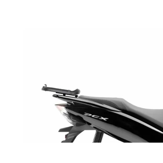 KOMPLETNÍ SADA KUFRU SHAD SH39 CARBON: KUFR + OPĚRKA + MONTÁŽNÍ SADA TOPMASTER PRO HONDA PCX 125 (2010–2026) - ZAVAZADLA - NA MOTORKU