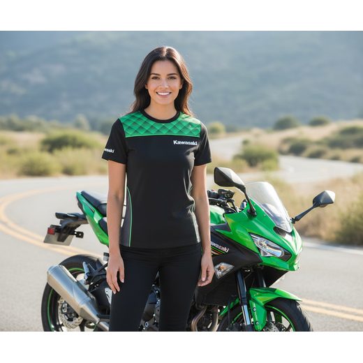 DÁMSKÉ TRIČKO KAWASAKI SPORTS - TRIČKA - NA MOTORKÁŘE
