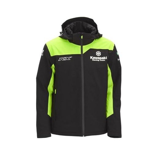 PÁNSKÁ NEPROMOKAVÁ BUNDA KAWASAKI MXGP 2022 - ZELENÁ - BUNDY - NA MOTORKÁŘE