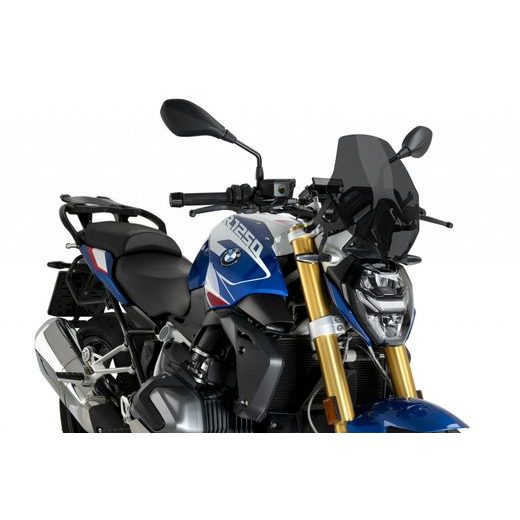 PLEXI ŠTÍT PUIG NEW GEN SPORT 22299F TMAVÁ KOUŘOVÁ - PLEXI ŠTÍTY - NA MOTORKU