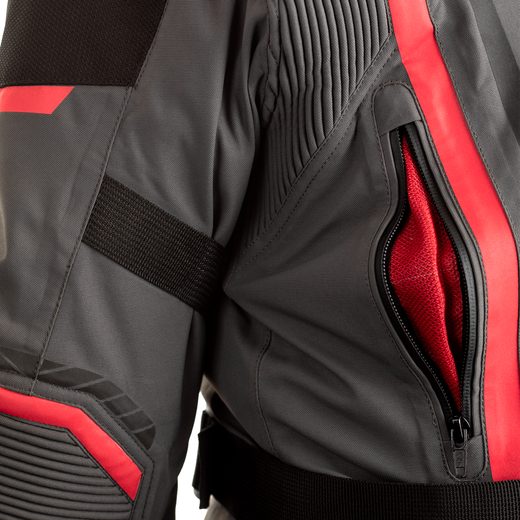 PÁNSKÁ TEXTILNÍ BUNDA RST PRO SERIES PATHFINDER CE / JKT 2362 - ŠEDÁ - TEXTILNÍ BUNDY - NA MOTORKÁŘE