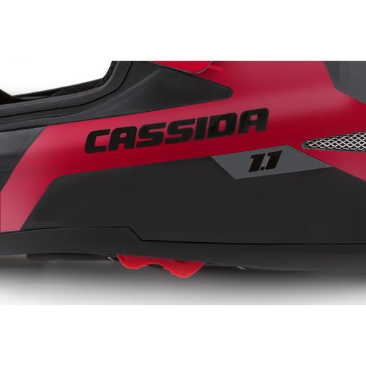 CASSIDA HELMA TOUR 1.1 SPECTRE - ČERVENÁ - ENDURO HELMY - NA MOTORKÁŘE