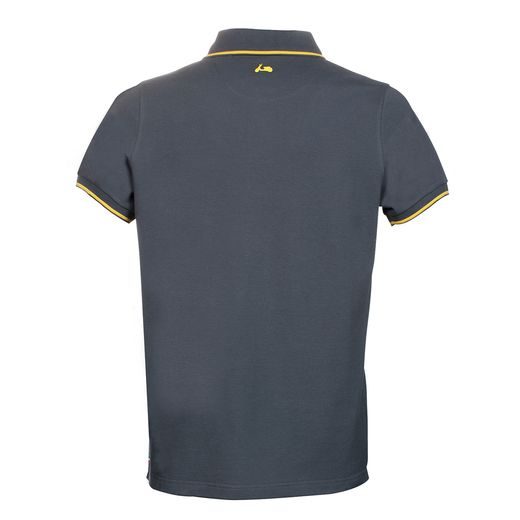 TRIČKO POLO VESPA GRAPHIC - ŠEDÁ - TRIČKA - NA MOTORKÁŘE