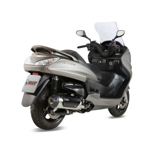 VÝFUK KOMPLETNÍ 1X1 MIVV C.YA.0010.K NEREZ - VÝFUKY - NA MOTORKU