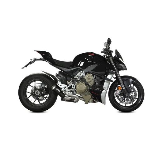 2 KONCOVKY VÝFUKU MIVV X-M1 D.047.SC4B ČERNÁ - DVOJITÉ VÝFUKY - NA MOTORKU