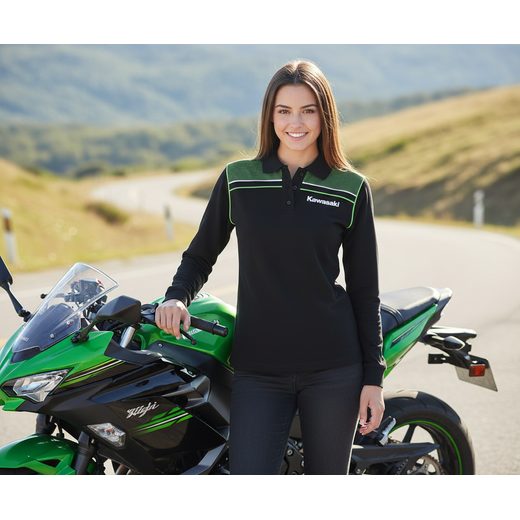 DÁMSKÉ SPORTOVNÍ POLO S DLOUHÝMI RUKÁVY - TRIČKA - NA MOTORKÁŘE