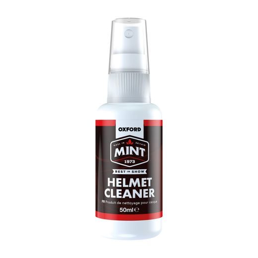 ČISTÍCÍ SPREJ NA HELMY A HLEDÍ OXFORD MINT HELMET CLEANER 50ML - KOSMETIKA NA HELMU - NA DOVOLENOU