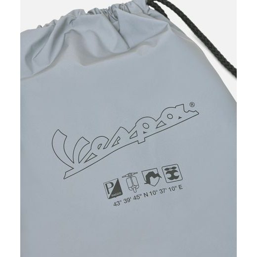 VAK NA ZÁDA VESPA - STŘÍBRNÁ - BATOHY A TAŠKY - NA MOTORKÁŘE