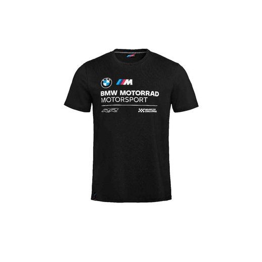 TRIČKO BMW S LOGEM M MOTORSPORT - ČERNÉ - TRIČKA - NA MOTORKÁŘE