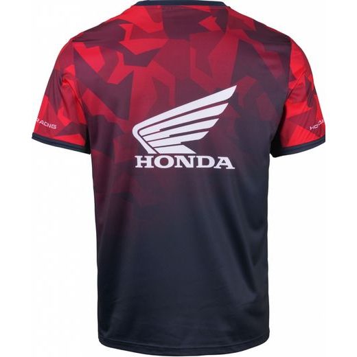 HONDA TRIČKO CAPSULE 25 - ČERVENÁ/MODRÁ - DÁRKY PRO FANOUŠKY HONDA - NA MOTORKÁŘE