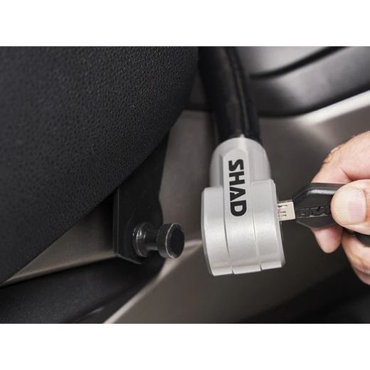 MONTÁŽNÍ SADA K ZÁMKU ŘIDÍTEK SHAD Y0XM11SC (VELIKOST 7) - ZÁMKY ŘIDÍTEK - NA MOTORKU