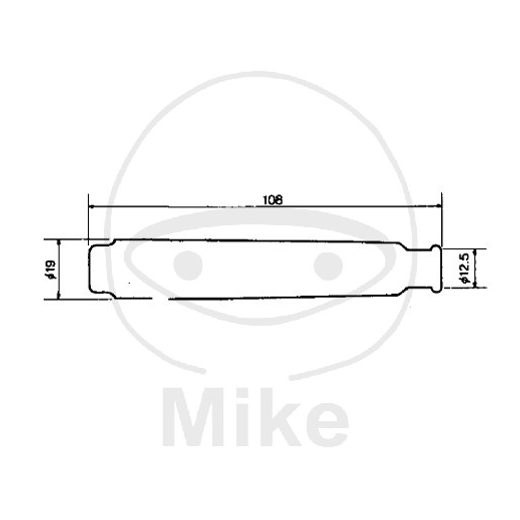 KONCOVKA ZAPALOVACÍ SVÍČKY NGK SD05FM-R ČERVENÁ - KONCOVKY SVÍČEK - NA MOTORKU