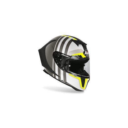 AIROH HELMA GP 550 S SKYLINE - BÍLÁ - BEZ SLUNEČNÍ CLONY - NA MOTORKÁŘE