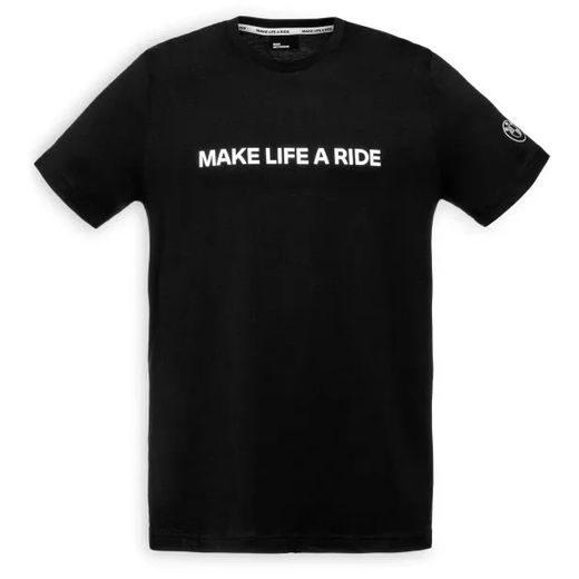 PÁNSKÉ TRIKO BMW MAKE LIFE A RIDE - ČERNÉ - TRIČKA - NA MOTORKÁŘE