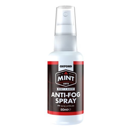 SPREJ PROTI MLŽENÍ NA PLEXI HELMY OXFORD MINT ANTI-FOG 50ML