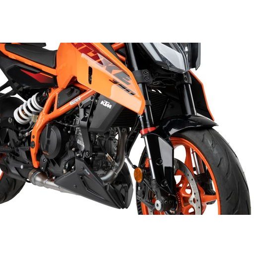 SPOILER MOTORU PUIG 22469J MATNÁ ČERNÁ - PLEXI ŠTÍTY - NA MOTORKU