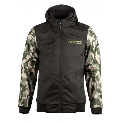 PÁNSKÁ TEXTILNÍ BUNDA YOKO SKLODDI - ČERNÁ - TEXTILNÍ BUNDY - NA MOTORKÁŘE