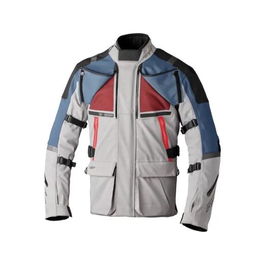 RST 3582 PRO SERIES VULCAN CE MENS TEXTILE JACKET - STŘÍBRNÁ/MODRÁ - TEXTILNÍ BUNDY - NA MOTORKÁŘE