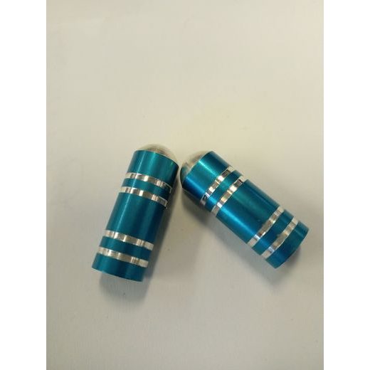 ČEPIČKY NA VENTILEK VC981B BLUE - VENTILKY - NA MOTORKU