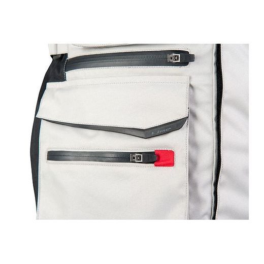 CESTOVNÍ TEXTILNÍ TŘÍVRSTVÁ BUNDA MBW ARON - BÉŽOVÁ - TEXTILNÍ BUNDY - NA MOTORKÁŘE