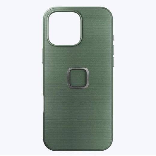 PEAK DESIGN POUZDRO EVERYDAY CASE, IPHONE - SAGE (SVĚTLE ZELENÁ) - KRYTY NA TELEFON - NA MOTORKU
