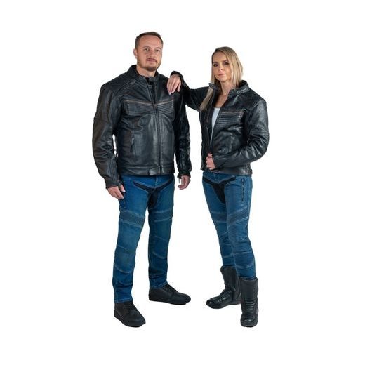 MBW BORA KOŽENÁ DÁMSKÁ MOTO BUNDA - KOŽENÉ BUNDY - NA MOTORKÁŘE