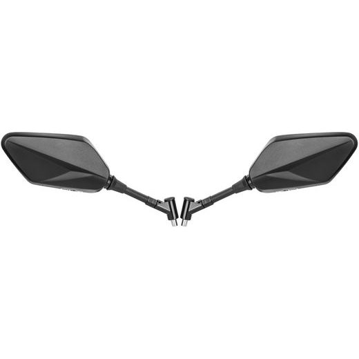 ZPĚTNÁ ZRCÁTKA SADA (L + P), Q-TECH (2 KS) - ZRCÁTKA - NA MOTORKU