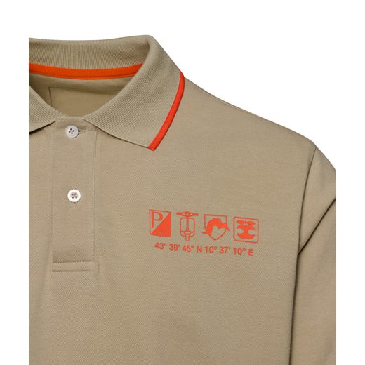 VESPA POLO TRIČKO DEC - BÉŽOVÁ 2026 - TRIČKA - NA MOTORKÁŘE