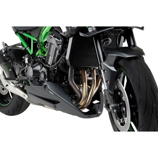 SPOILER MOTORU PUIG 22441J MATNÁ ČERNÁ VČETNĚ SAMOLEPEK - PLEXI ŠTÍTY - NA MOTORKU