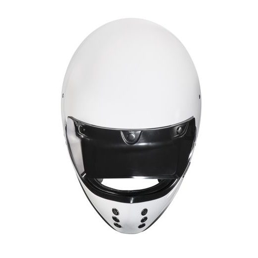 HJC PŘILBA V60 SOLID WHITE - INTEGRÁLNÍ HELMY - NA MOTORKÁŘE