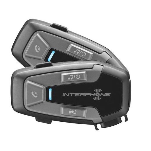 BLUETOOTH HEADSET PRO UZAVŘENÉ A OTEVŘENÉ PŘILBY INTERPHONE U-COM6R, TWIN PACK - INTERKOMY - NA MOTORKÁŘE