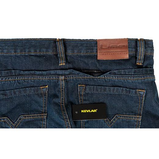 KEVLAROVÉ MOTO JEANSY MBW BLUE DENIM - KEVLAROVÉ KALHOTY - NA MOTORKÁŘE