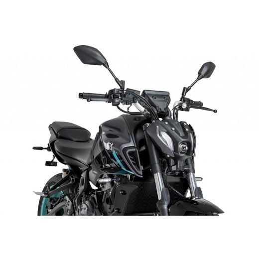 SPOILERY PUIG D12 22459N ČERNÝ - PLEXI ŠTÍTY - NA MOTORKU