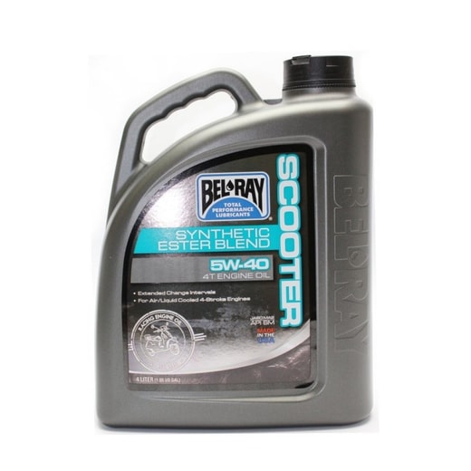 BEL-RAY MOTOROVÝ OLEJ SCOOTER SYNTHETIC ESTER BLEND 4T 5W-40