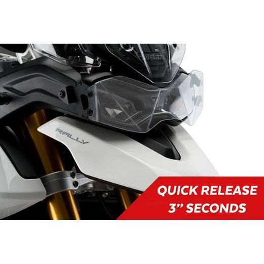 OCHRANNÝ KRYT SVĚTLOMETU PUIG 20377W PRŮHLEDNÝ - OCHRANNÉ KRYTY SVĚTLOMETU - NA MOTORKU