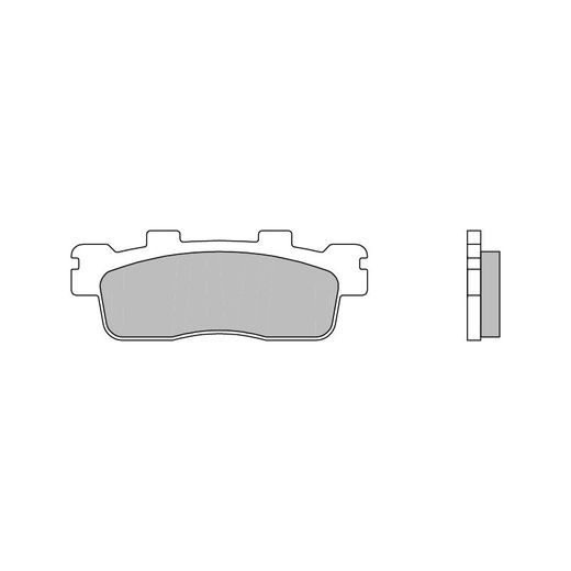 BRZDOVÉ DESTIČKY BREMBO 07085 BRZDOVÉ DESTIČKY PRO SKÚTRY CC