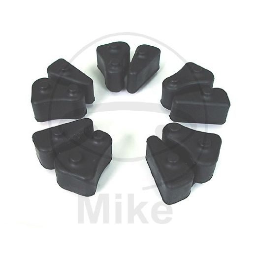 SADA TLUMIČŮ ZÁBĚRU ZADNÍ ROZETY TOURMAX 5 DÍLNÁ SADA - ROZETY - NA MOTORKU