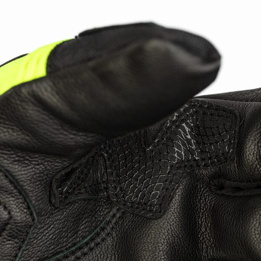 RUKAVICE RST STORM CE WP / 2717 - ŽLUTÁ - NEPROMOKAVÉ RUKAVICE - NA MOTORKÁŘE