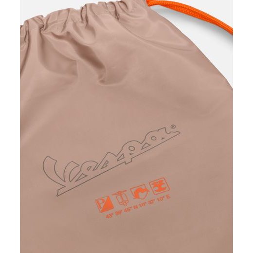 VAK NA ZÁDA VESPA DEC - BÉŽOVÁ - DÁRKY PRO FANOUŠKY VESPA - NA MOTORKÁŘE