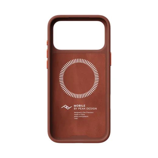 PEAK DESIGN SLIMLINK CASE S POUTKEM - IPHONE 18 - ČERVENÁ - KRYTY NA TELEFON - NA MOTORKU
