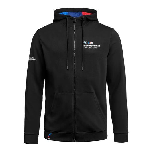 MIKINA BMW MOTORSPORT S KAPUCÍ A ZAPÍNÁNÍM NA ZIP - MIKINY - NA MOTORKÁŘE