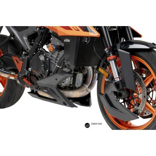 SPOILER MOTORU PUIG 22228C KARBONOVÝ VZHLED - PLEXI ŠTÍTY - NA MOTORKU
