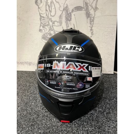 HJC PŘILBA IS-MAX II DOVA MC2SF XL - VÝKLOPNÉ HELMY - NA MOTORKÁŘE