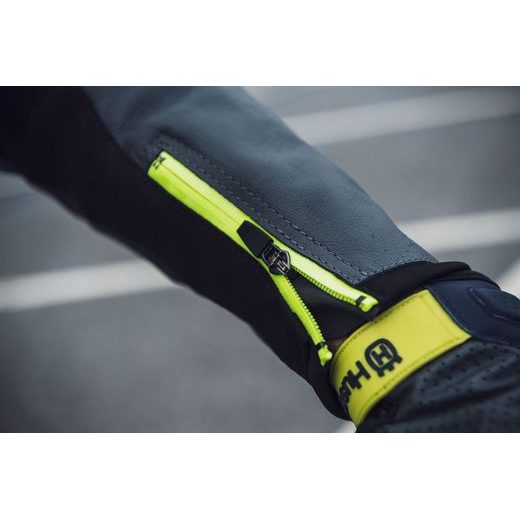 KOŽENÉ RUKAVICE HUSQVARNA HORIZON - MODRÁ - KOŽENÉ RUKAVICE - NA MOTORKÁŘE