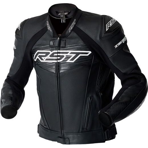 PÁNSKÁ KOŽENÁ BUNDA - RST 103635 TRACTECH EVO D3O - BÍLÁ - KOŽENÉ BUNDY - NA MOTORKÁŘE