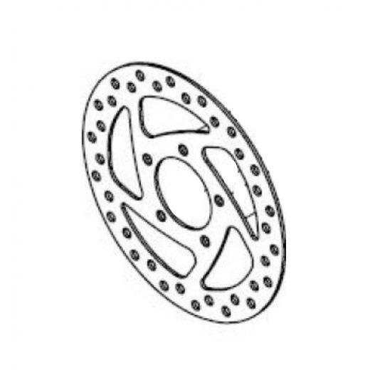 BRZDOVÝ KOTOUČ TORROT BE57000TT-CKK-1 (D.160 MM) KIDS - BRZDOVÝ SYSTÉM TORROT KIDS - NA MOTORKU