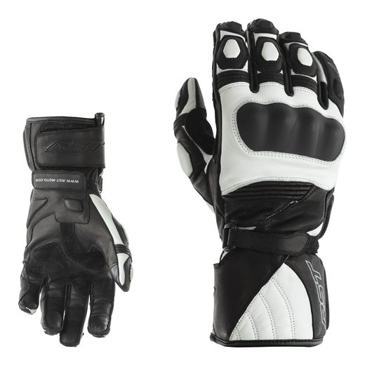 KOŽENÉ RUKAVICE RST GT CE GLOVE / 2151 - BÍLÁ